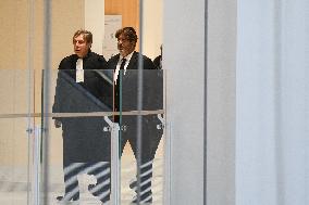 Meyer Habib At His Trial Against David Guiraud - Paris