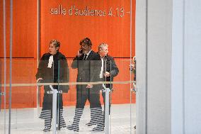 Meyer Habib At His Trial Against David Guiraud - Paris