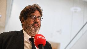 Meyer Habib At His Trial Against David Guiraud - Paris