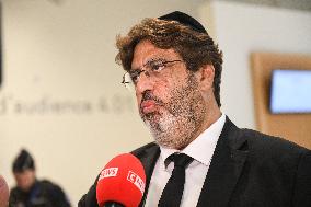 Meyer Habib At His Trial Against David Guiraud - Paris