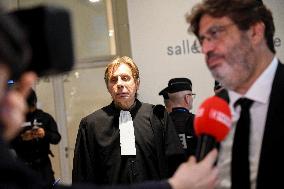 Meyer Habib At His Trial Against David Guiraud - Paris
