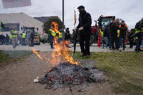 A tractor rally in Valladolid to demand policies that do not destroy the primary sector