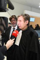 Meyer Habib At His Trial Against David Guiraud - Paris