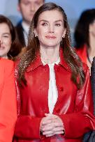 Queen Letizia at Opening of the Global Caregivers Forum - Madrid