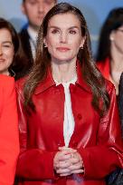 Queen Letizia at Opening of the Global Caregivers Forum - Madrid