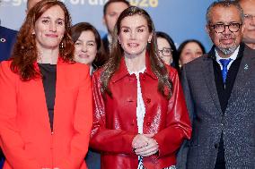 Queen Letizia at Opening of the Global Caregivers Forum - Madrid