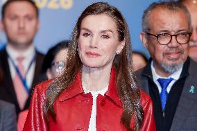 Queen Letizia at Opening of the Global Caregivers Forum - Madrid