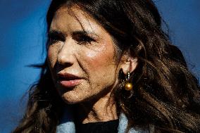 DC: U.S. Homeland Security Sec. Kristi Noem at White House