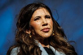 DC: U.S. Homeland Security Sec. Kristi Noem at White House