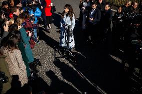 DC: U.S. Homeland Security Sec. Kristi Noem at White House