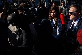 DC: U.S. Homeland Security Sec. Kristi Noem at White House