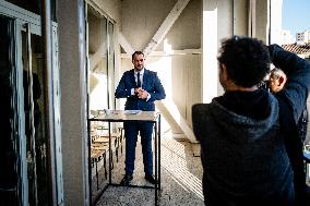 Sebastien Delogu Press Conference - Marseille