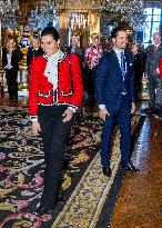 COUNTY GOVERNORS MEET THE ROYAL FAMILY