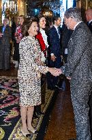 COUNTY GOVERNORS MEET THE ROYAL FAMILY