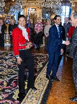 COUNTY GOVERNORS MEET THE ROYAL FAMILY