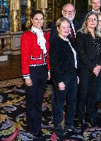 COUNTY GOVERNORS MEET THE ROYAL FAMILY