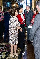 COUNTY GOVERNORS MEET THE ROYAL FAMILY