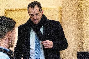 Appeal trial of Marine Le Pen and RN’s officials during a break - Paris AJ