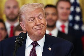 DC: President Trump honors the 2025 Stanley Cup Champions the Florida Panthers