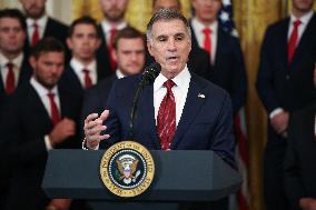 DC: President Trump honors the 2025 Stanley Cup Champions the Florida Panthers