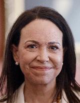 Venezuelan Opposition Leader And Nobel Peace Prize Winner MarÌa Corina Machado Meets With Senators On Capitol Hill