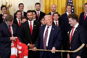 Donald Trump welcomes The Florida Panthers - Washington