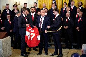 Donald Trump welcomes The Florida Panthers - Washington