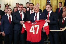 DC: President Trump honors the 2025 Stanley Cup Champions the Florida Panthers