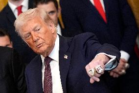 Donald Trump welcomes The Florida Panthers - Washington