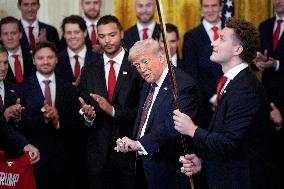 Donald Trump welcomes The Florida Panthers - Washington