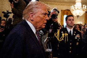 DC: President Trump honors the 2025 Stanley Cup Champions the Florida Panthers