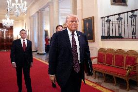 Donald Trump welcomes The Florida Panthers - Washington