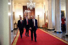 Donald Trump welcomes The Florida Panthers - Washington