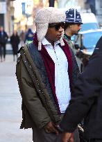 ASAP Rocky out in New York