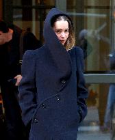 Emilia Clarke out in New York