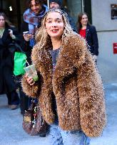 Haley Lu Richardson out in New York