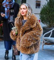 Haley Lu Richardson out in New York