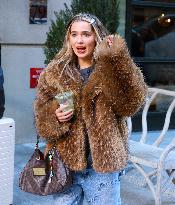 Haley Lu Richardson out in New York