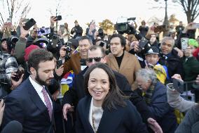 Venezuelan opposition leader Machado in Washington