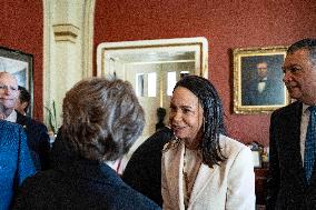 María Corina Machado Visits US Capitol
