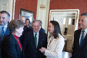 María Corina Machado Visits US Capitol