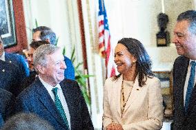 María Corina Machado Visits US Capitol