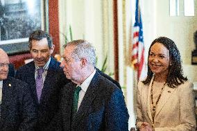María Corina Machado Visits US Capitol