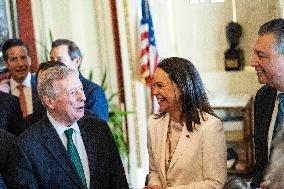 María Corina Machado Visits US Capitol