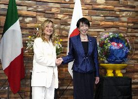 Italy's PM Meloni in Tokyo