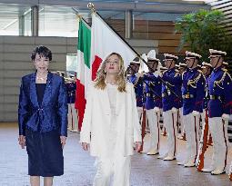 Italy's PM Meloni in Tokyo