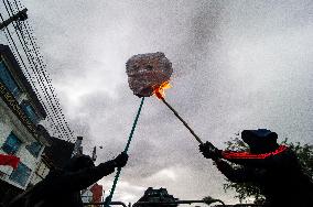 Anti-U.S. Government Protest in Colombia