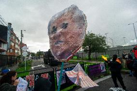 Anti-U.S. Government Protest in Colombia