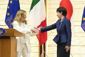 Japan-Italy talks in Tokyo