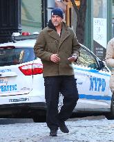 David Harbour out in New York City
